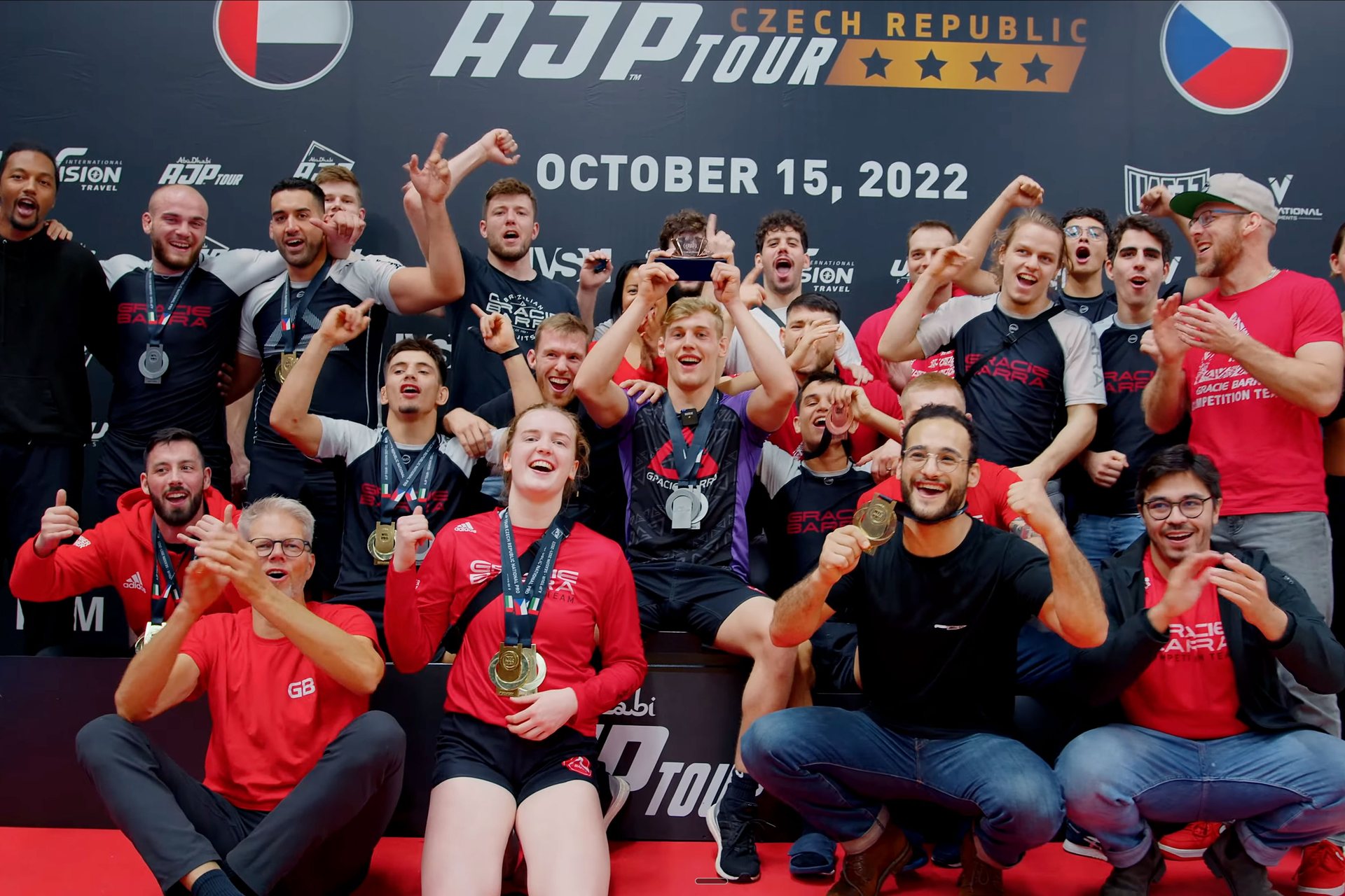 Fight Vlogs der Gracie Barra Competition Tour, gefilmt von Leon Farrenkopf
